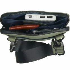 Leonhard Heyden Umhängetaschen<Den Haag Umhängetasche Leder 16 cm oliv