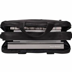 Leonhard Heyden Den Haag Aktentasche Leder 40 cm Laptopfach