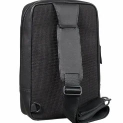 Hot Leonhard Heyden Den Haag Umhängetasche Leder 20 cm schwarz