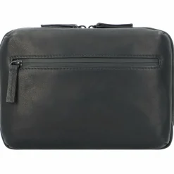 New Leonhard Heyden Den Haag Gürteltasche Leder 22 cm schwarz