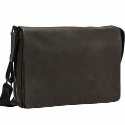 Leonhard Heyden Den Haag Messenger Leder 37 cm Laptopfach