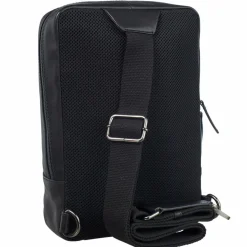 Leonhard Heyden Umhängetaschen<Hamburg Umhängetasche Leder 20 cm schwarz