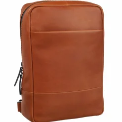 Discount Leonhard Heyden Hamburg Umhängetasche Leder 20 cm cognac