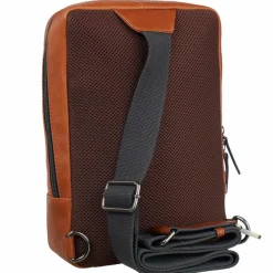 Discount Leonhard Heyden Hamburg Umhängetasche Leder 20 cm cognac