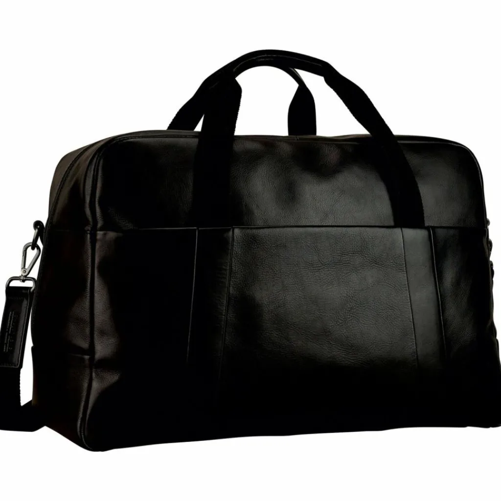 Leonhard Heyden Weekender|Reisetaschen Ohne Rollen<Hamburg Weekender Reisetasche Leder 52 cm schwarz