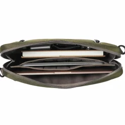 New Leonhard Heyden Helsinki Aktentasche 35 cm Laptopfach oliv