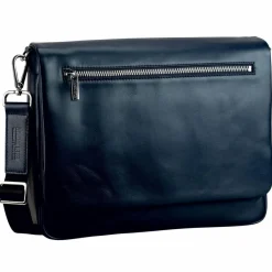 Leonhard Heyden Messenger Bags<Montreal Messenger Leder 36 cm navy