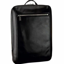 Best Leonhard Heyden Montreal Business-Rucksack Leder 44 cm Laptopfach schwarz