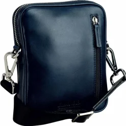 Discount Leonhard Heyden Montreal Umhängetasche Leder 21 cm navy