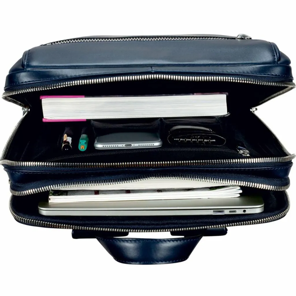 Leonhard Heyden Montreal Business-Rucksack Leder 44 cm Laptopfach