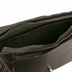 Best Leonhard Heyden Nizza Aktentasche Leder 39 cm Laptopfach taupe