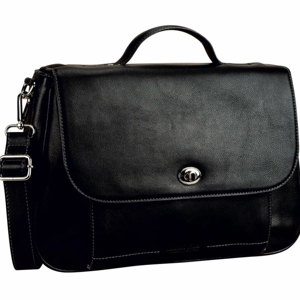 Leonhard Heyden Nizza Aktentasche Leder 39 cm Laptopfach