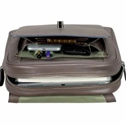 Clearance Leonhard Heyden Nizza City Rucksack Leder 34 cm taupe