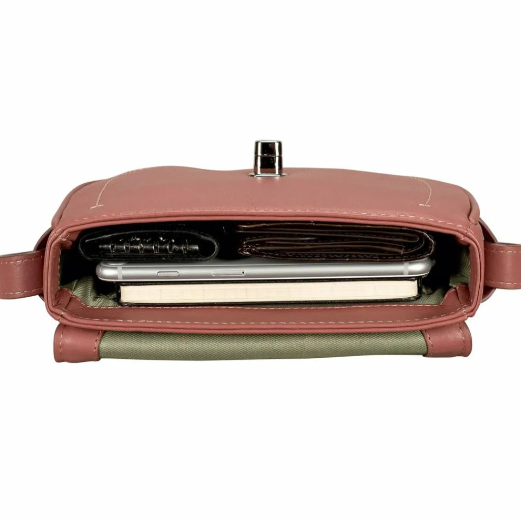 Discount Leonhard Heyden Nizza Umhängetasche Leder 20 cm altrosa