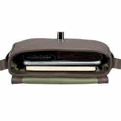 Leonhard Heyden Umhängetaschen<Nizza Umhängetasche Leder 20 cm taupe