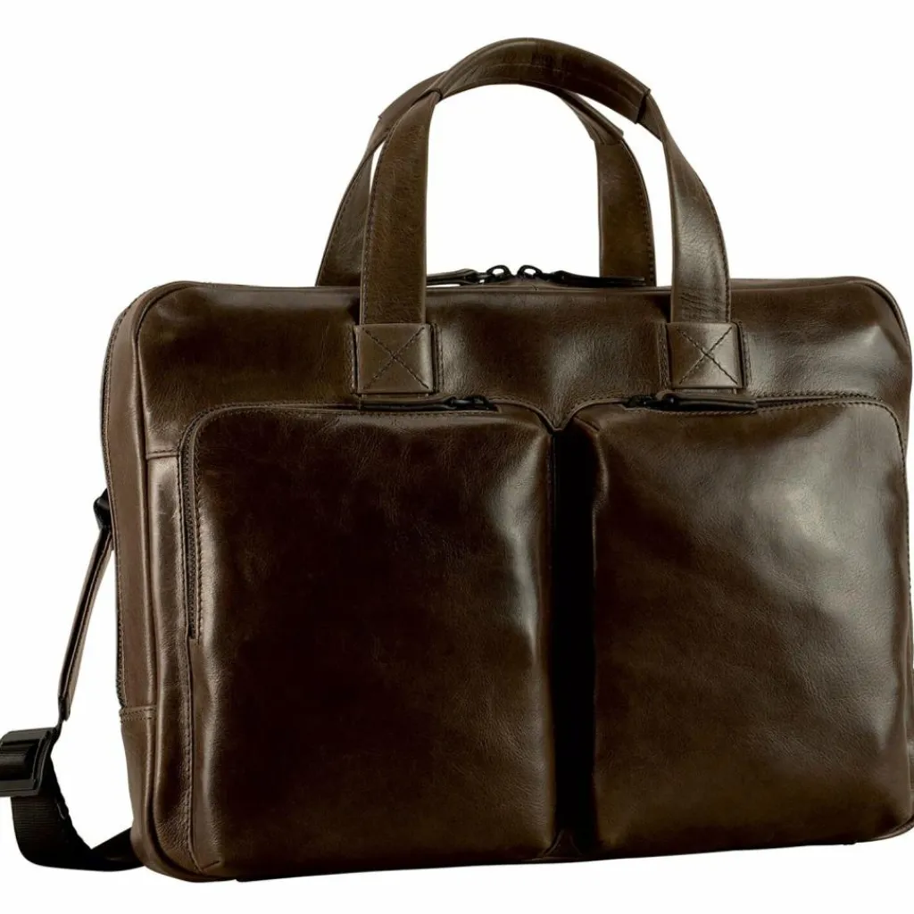 Leonhard Heyden Porto Aktentasche Leder 38 cm