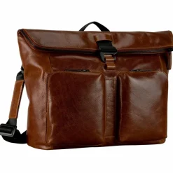 Leonhard Heyden Messenger Bags<Porto Messenger Leder 38 cm braun