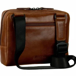 Leonhard Heyden Umhängetaschen<Porto Umhängetasche Leder 22 cm braun