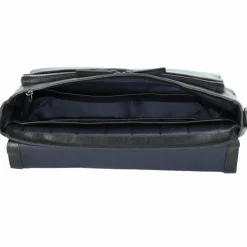 Leonhard Heyden Laptoptaschen|Aktentaschen<Roma Aktentasche Leder 39 cm Laptopfach schwarz