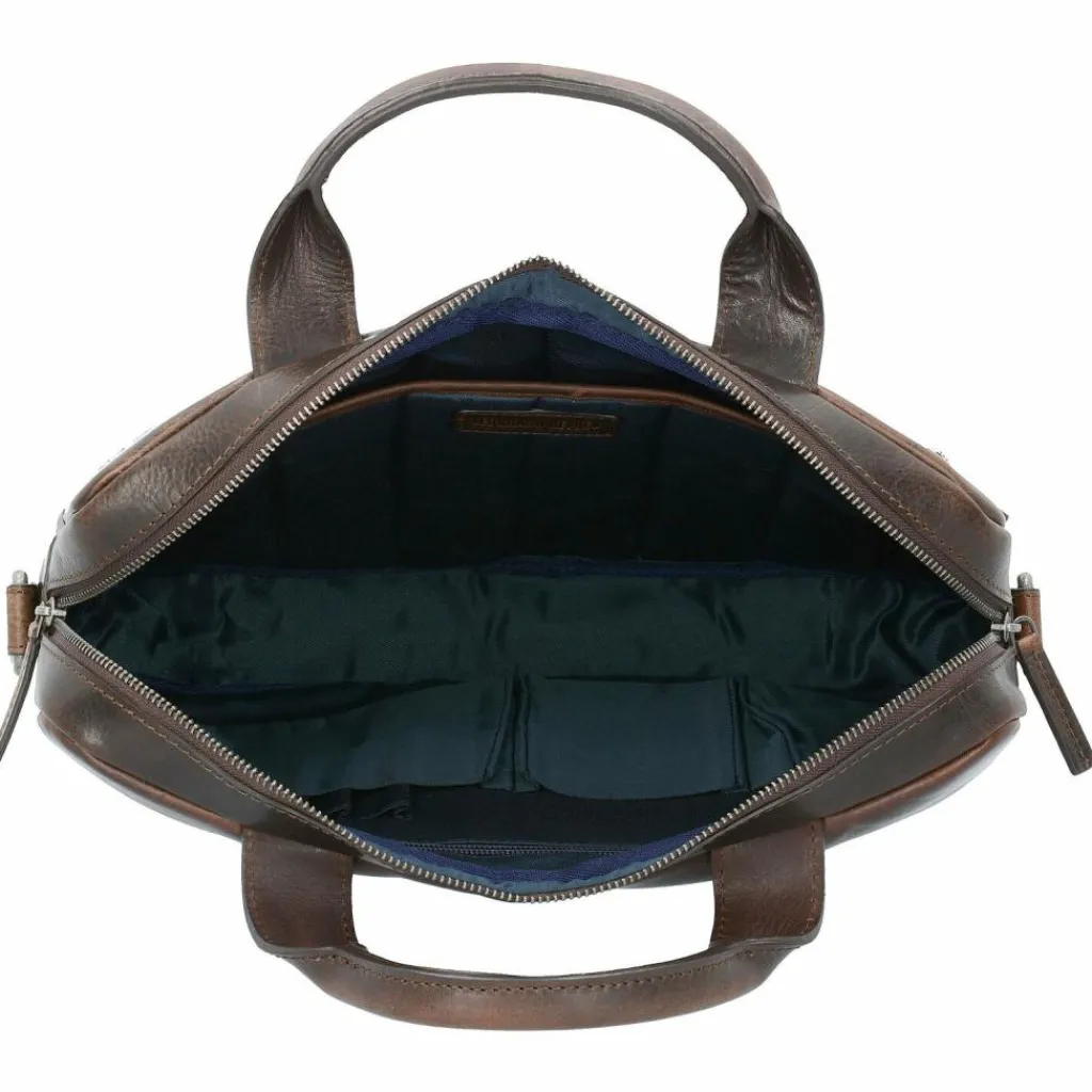 Leonhard Heyden Roma Aktentasche Leder 37 cm Laptopfach