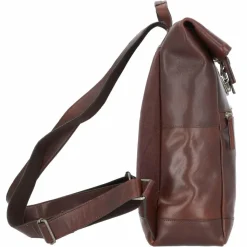 Leonhard Heyden Roma Business-Rucksack Leder 40 cm Laptopfach