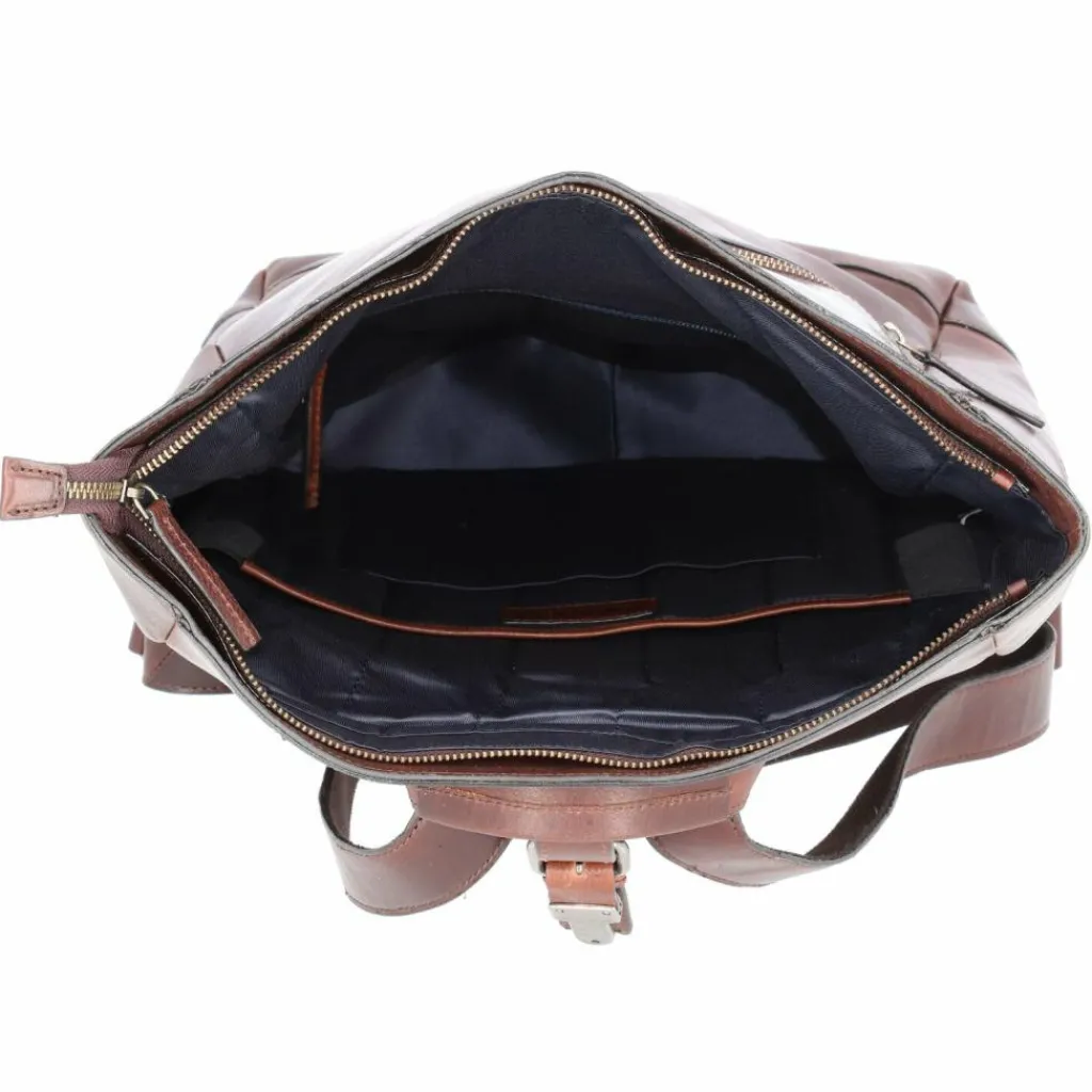 Leonhard Heyden Roma Business-Rucksack Leder 40 cm Laptopfach