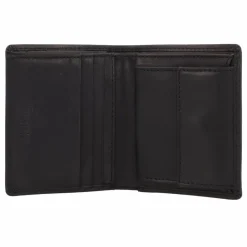 Leonhard Heyden Herrengeldbörsen Hochformat<Roma Geldbörse Leder 8.5 cm schwarz