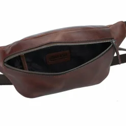 Leonhard Heyden Gürteltaschen<Roma Gürteltasche Leder 28 cm braun