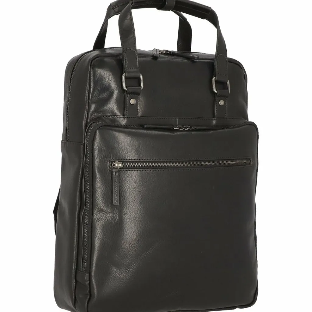 Leonhard Heyden Roma Rucksack Leder 42 cm Laptopfach