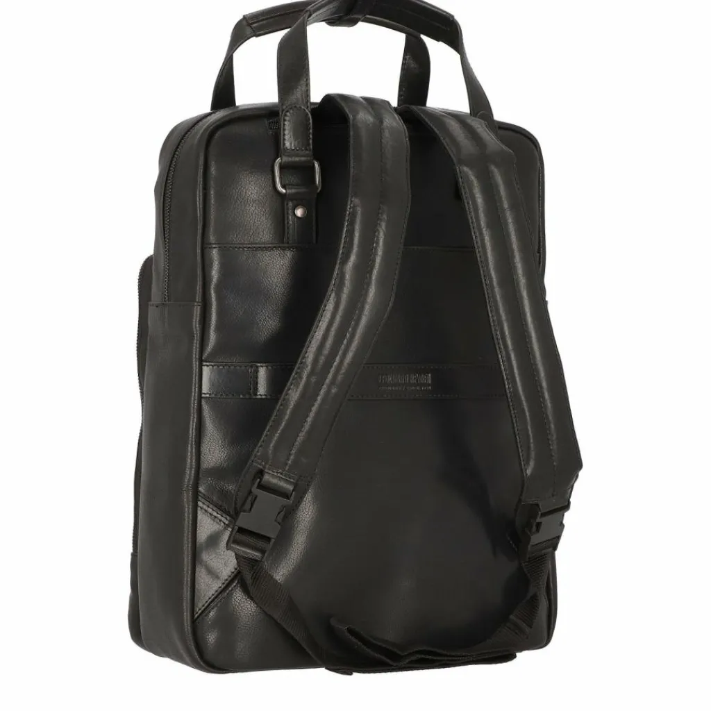 Leonhard Heyden Roma Rucksack Leder 42 cm Laptopfach