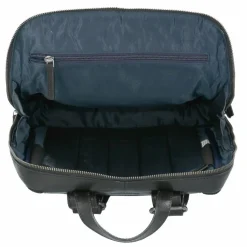 Leonhard Heyden Lederrucksäcke|Business-Rucksäcke<Roma Rucksack Leder 40 cm Laptopfach schwarz