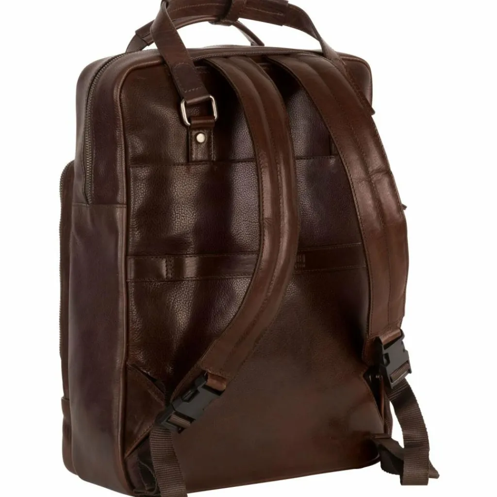 Leonhard Heyden Roma Rucksack Leder 42 cm Laptopfach