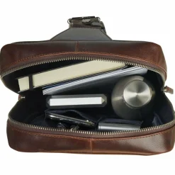 Leonhard Heyden Roma Umhängetasche Leder 20 cm