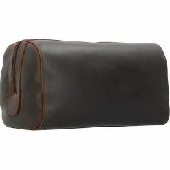 Outlet Leonhard Heyden Salisbury Kulturbeutel Leder 25 cm braun