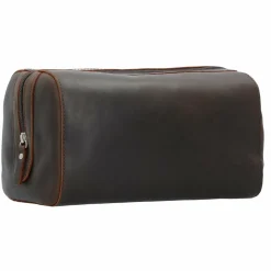 Outlet Leonhard Heyden Salisbury Kulturbeutel Leder 25 cm braun