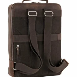 Clearance Leonhard Heyden Salisbury Rucksack Leder 42 cm Laptopfach braun