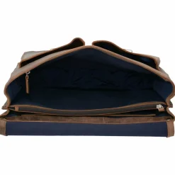 Leonhard Heyden Laptoptaschen|Aktentaschen<Salisbury Aktentasche Leder 39 cm Laptopfach braun