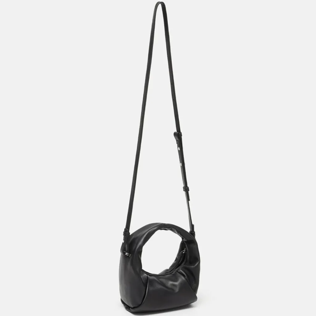 Sale LES VISIONNAIRES Greta Mini Essential Handtasche Leder 23 cm black