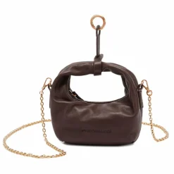 LES VISIONNAIRES Greta Nano Handtasche Leder 17 cm