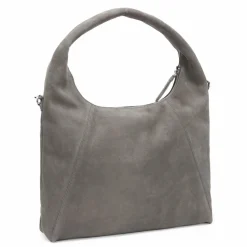 LES VISIONNAIRES Schultertaschen|Henkeltaschen<Jade Cozy Chain Schultertasche Leder 38 cm dimgrey