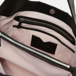 LES VISIONNAIRES Paz Essential Schultertasche Leder 46 cm