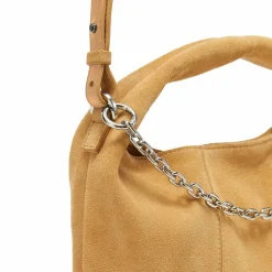 LES VISIONNAIRES Henkeltaschen<Sadie Cozy Chain Handtasche Leder 37 cm soft tan