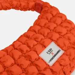 LES VISIONNAIRES Unio Banana Schultertasche 42 cm strong orange