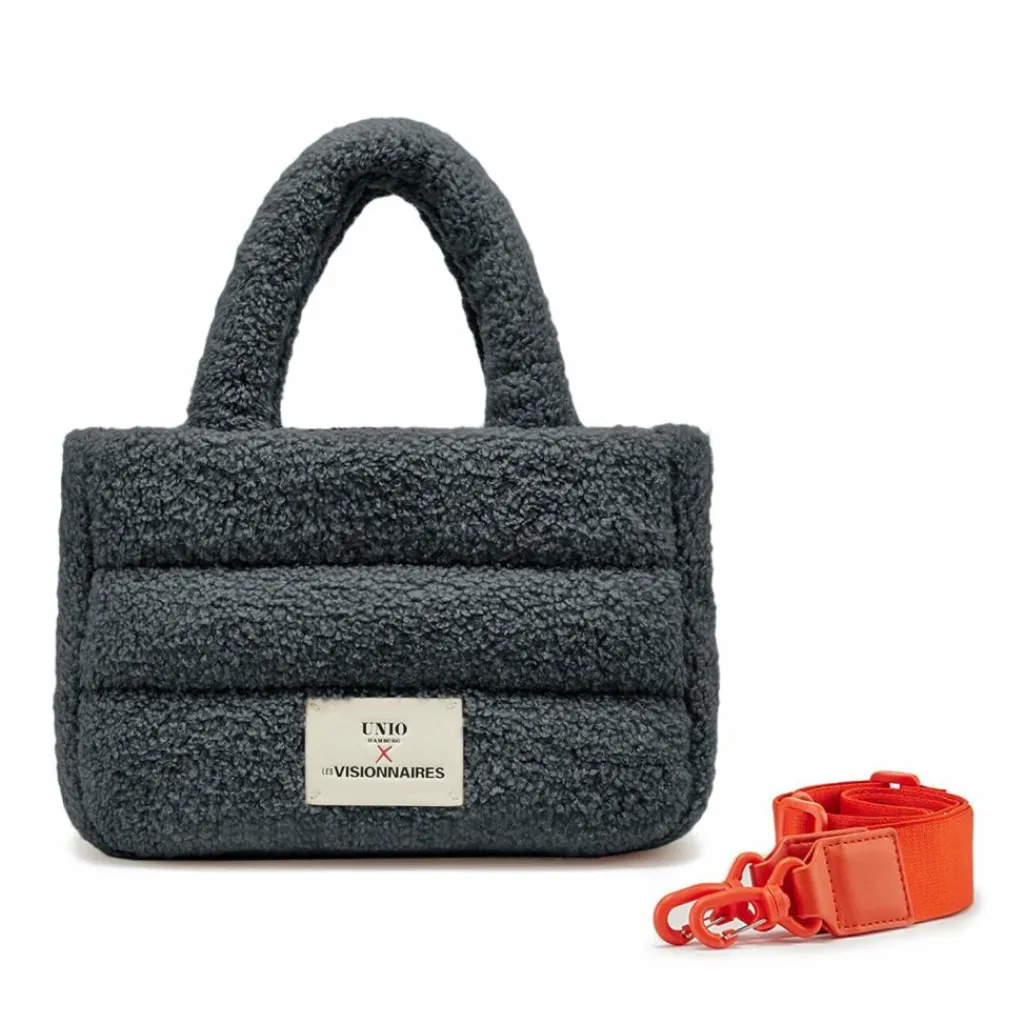 LES VISIONNAIRES Schultertaschen<Unio Cortina S Schultertasche S 34 cm anthrazith