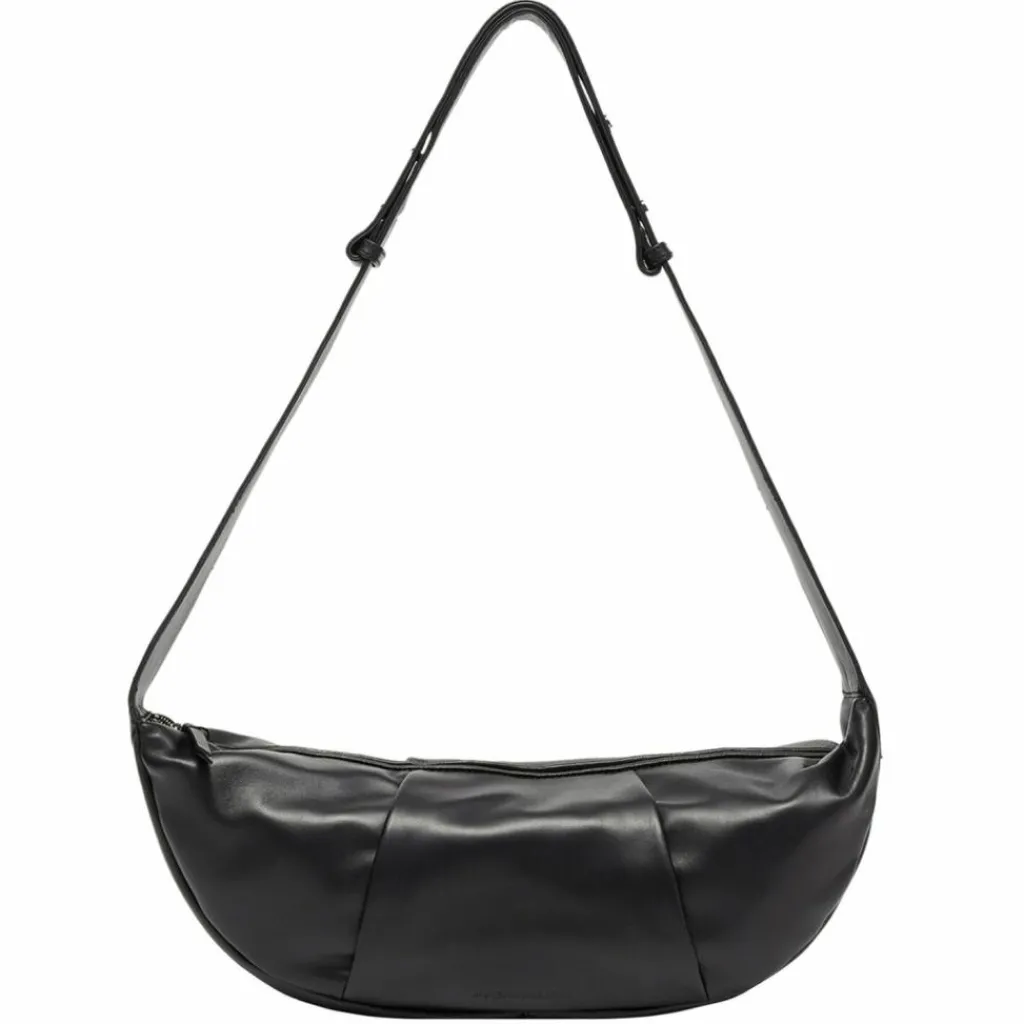 Best LES VISIONNAIRES Zoe Essential Schultertasche Leder 46 cm black