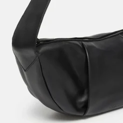 Best LES VISIONNAIRES Zoe Essential Schultertasche Leder 46 cm black