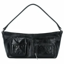 Liebeskind Archive Schultertasche Leder 26.5 cm black