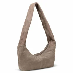 Outlet Liebeskind Bo Schultertasche Leder 35 cm neutral grey