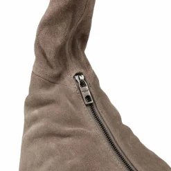 Outlet Liebeskind Bo Schultertasche Leder 35 cm neutral grey