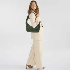 Liebeskind Henkeltaschen|Schultertaschen<Bo Schultertasche Leder 35 cm forest